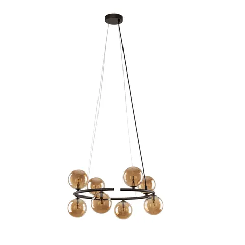ANABELLE BROWN LAMPA WISZĄCA BRĄZOWA 8xG9