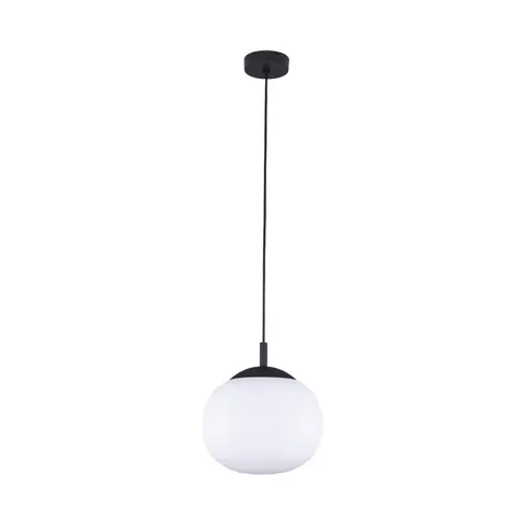 VIBE WHITE LAMPA WISZĄCA 1xE27 KULA BIAŁA 25 cm