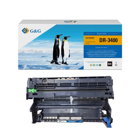 Bęben G&G zamiennik Brother DR3400 - czarny, 30000 stron