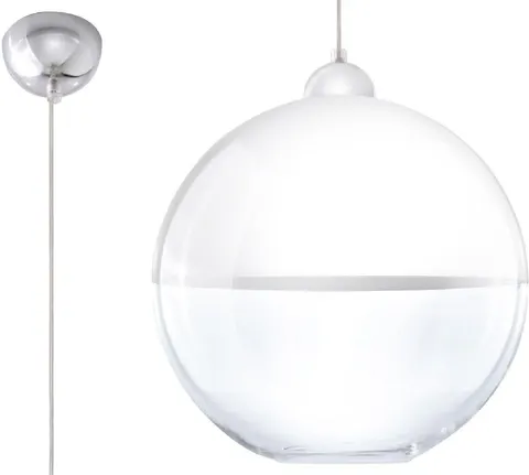 Lampa wisząca GINO biała
