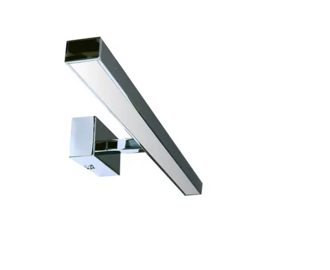 Nowoczesny kinkiet łazienkowy LED Chrom