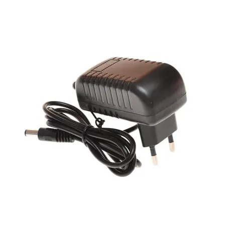 Zasilacz wtyczkowy 12V 18W 1.5A DC 2.1/5.5 czarny