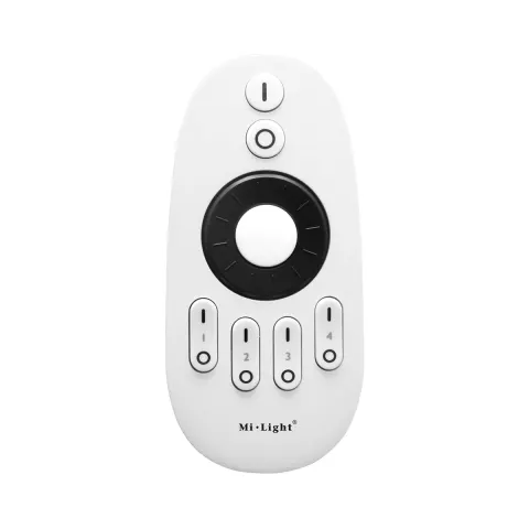MiBoxer pilot z pokrętłem do taśm LED MONO/CCT 4-strefowy biały FUT006