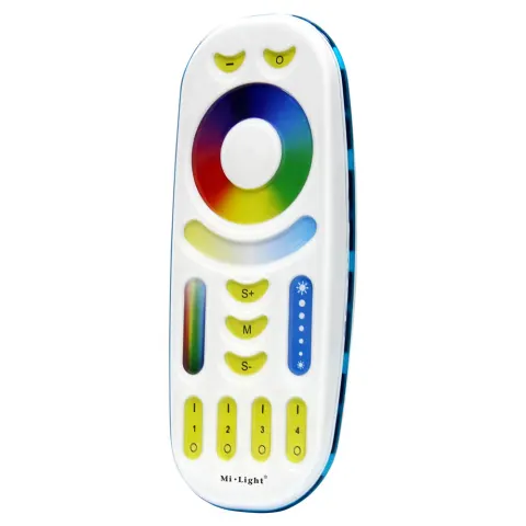MiBoxer pilot do taśm LED RGB+CCT 4-strefowy biały FUT092