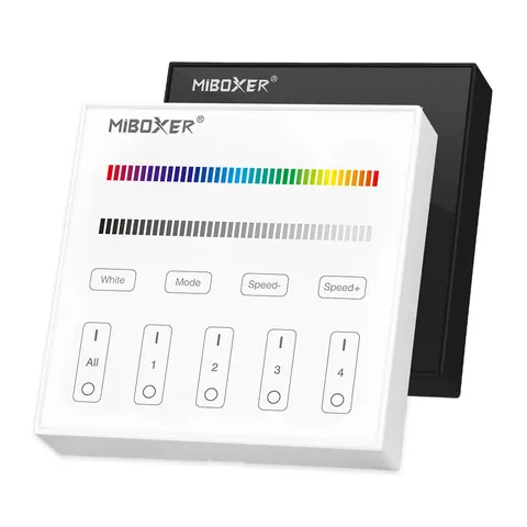 MiBoxer panel dotykowy do taśm LED RGB/RGBW 4-strefowy B3/B3B [warianty]