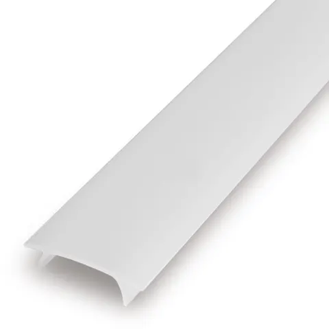 Klosz mleczny do profilu aluminiowego GLAX kątowego 2mb