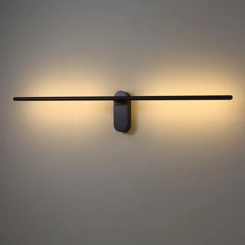 Lampa ścienna kinkiet LED Line 243A Elkim regulowany czarny