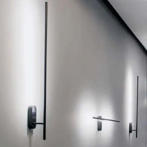 Lampa ścienna kinkiet LED Line 243A Elkim regulowany czarny