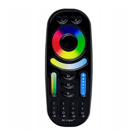 MiBoxer pilot do taśm LED RGB+CCT 4-strefowy czarny FUT092-B