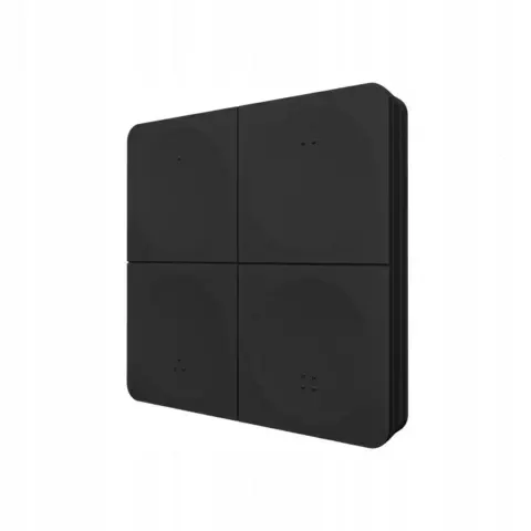MiBoxer pilot panel ścienny 4-strefowy on/off + ściemnianie 2,4 GHz czarny