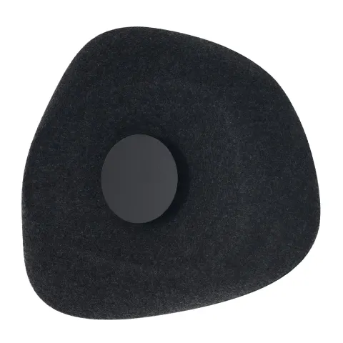 Filcowy kinkiet LED EAGLE WALL czarny Azzardo AZ6575 3000K