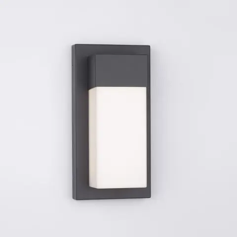 BACUSA zewnętrzny kinkiet LED pionowy 18W CCT IP65 LE73527 czarny