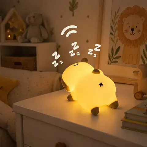 Lampka nocna LED chrapiąca Kapibara ML2668 Milagro