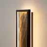 Nowoczesny kinkiet LED kamienny Orign czarny kamień 3000K 60cm Maytoni MOD311WL-L55B3K