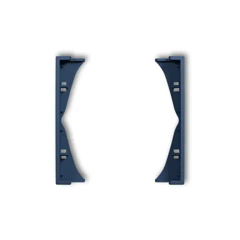 KARLIK MINI ramka pośrednia do gniazd podwójnych navy blue 64MRP-2