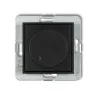 KARLIK MINI regulator elektroniczny oświetlenia przyciskowo-obrotowy do lamp LED czarny mat 12MRO-2