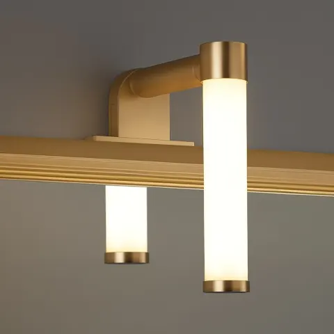 Kinkiet łazienkowy APA MINI złoty LED 4W 340lm IP44 ML2250 Milagro