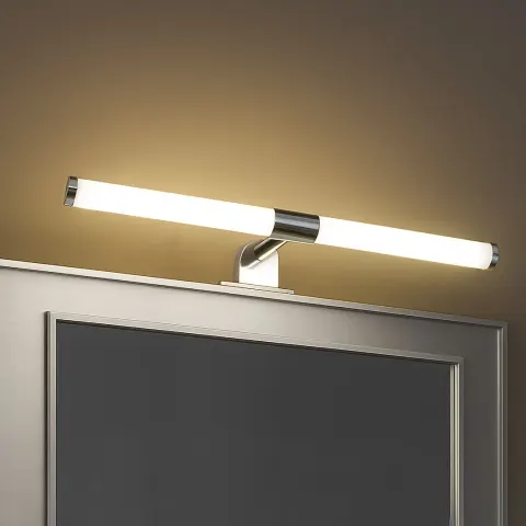 Kinkiet do łazienki APA chromowany LED 6W 590lm IP44 nad lustro ML2251 Milagro