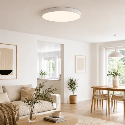 Plafon sufitowy LED MARCELLO TOP 80 CCT ściemnialny AZ5084 Azzardo biały