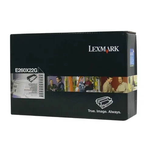 Bęben LEXMARK E260X22G - czarny, 30000 stron