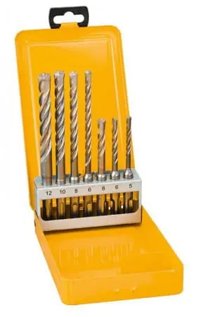 Dewalt Zestaw wierteł EXTREME SDS+ 7 elem DT9701