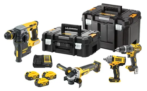 Dewalt Zestaw Combo Bezszczotkowy 4szt 18V 3X5.0Ah