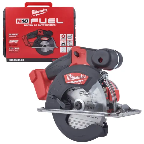 piła tarczowa do metalu milwaukee cięcie 57mm 18V M18 FMCS