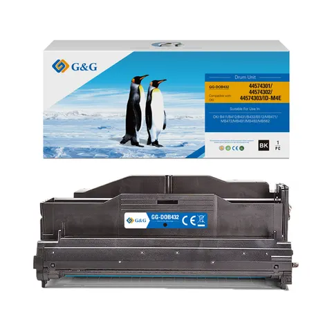 Bęben G&G zamiennik OKI 44574302 - czarny, 25000 stron