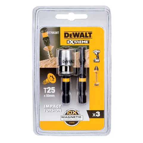 DEWALT Zestaw końcówek wkrętarskich DT70538T