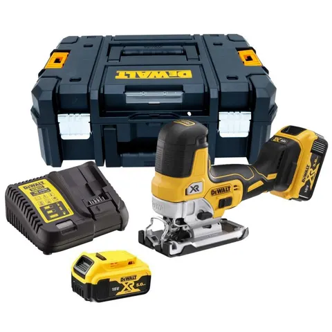 Dewalt DCS335P2 wyrzynarka akumulatorowa 18V 2x5Ah