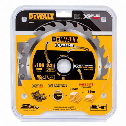 DEWALT DT99562 Piła tarczowa 190x30mm 24Z