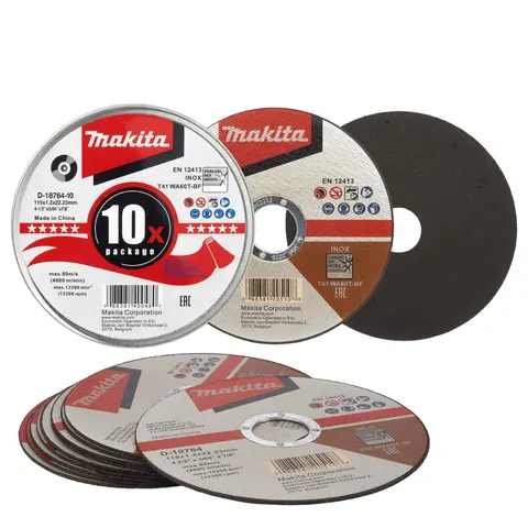 MAKITA D-18764-10 TARCZA INOX 115x1,2mm 10szt
