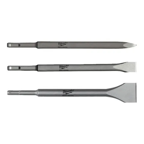 Milwaukee Zestaw dłut SDS PLUS 250mm 3szt