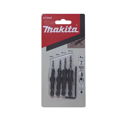 Makita D-73455 Wiertła do drewna z pogłębiaczem