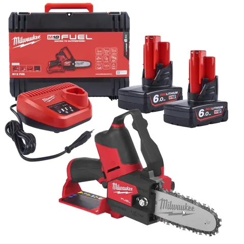 MILWAUKEE M12 FHS-602X PILARKA ŁAŃCUCHOWA 2x6,0Ah