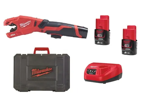 MILWAUKEE M12 PCSS-202C OBCINAK DO RUR 2x2Ah