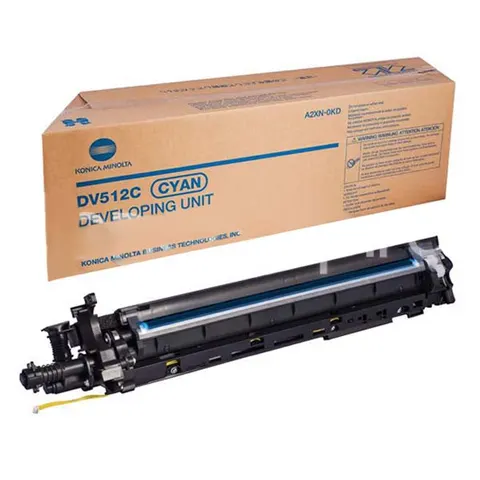 Developer KONICA MINOLTA A2XN0KD - cyan, 600000 stron