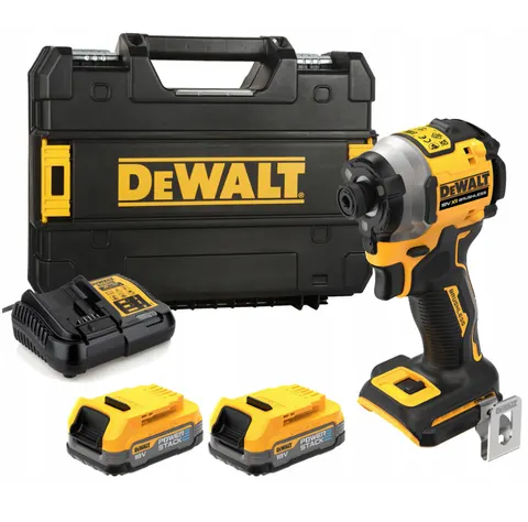 DeWALT DCF850E2T Zakrętarka Udarowa POWERSTACK 18V 2x1,7Ah