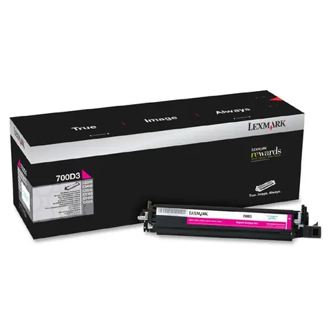 Developer LEXMARK 70C0D30 - magenta, 40000 stron