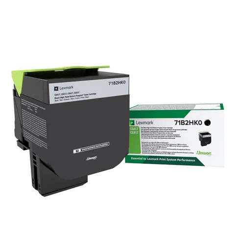Developer LEXMARK 71B2HK0 - czarny, 6000 stron