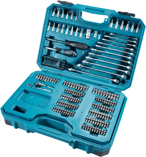 Makita E-10883 Zestaw Akcesoriów klucze nasadki 221 el.