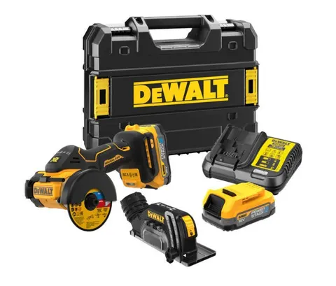DeWALT DCS438E2T Pilarka przecinarka 2x1,7Ah 18V 76mm