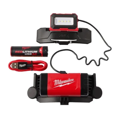 Milwaukee L4 BOLTHL-301 Latarka czołowa USB 600 lum.