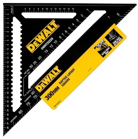 Dewalt DWHT25228-0 Przymiar dekarski kątownik 30cm