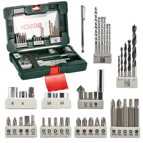 Bosch Zestaw wierteł i bitów V-line 48 el. 2607017314