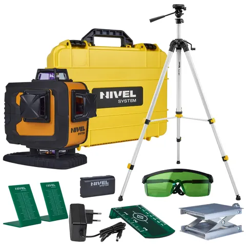 Nivel System CL4D-B set laser krzyżowy + statyw