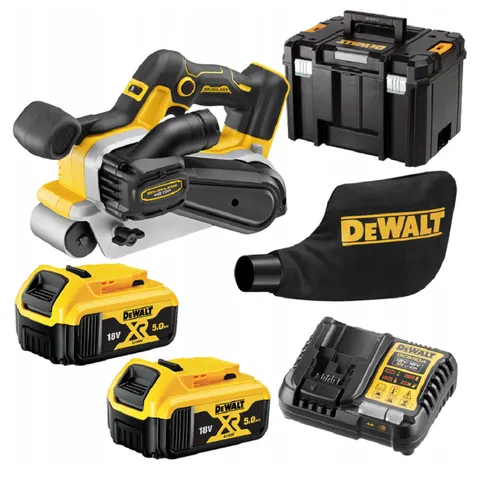 Dewalt DCW220P2 Szlifierka taśmowa 2x5Ah 18V TSTAK