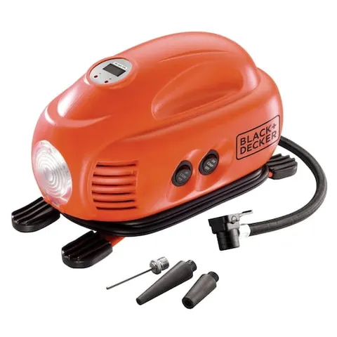 Black&Decker ASI200 Kompresor wielofunkcyjny 12V 8,3bar