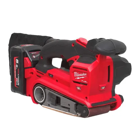 Milwaukee M18 FBTS75-552X Szlifierka taśmowa 2x5,5Ah 18V