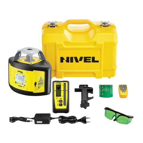 Nivel System NL540G DIGITAL set SJJ1 LS24 niwelator laserowy 500m